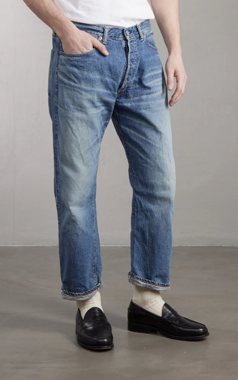 Warehouse & Co. Lot 1101 2nd Hand Jeans Used Wash Light - Image 4