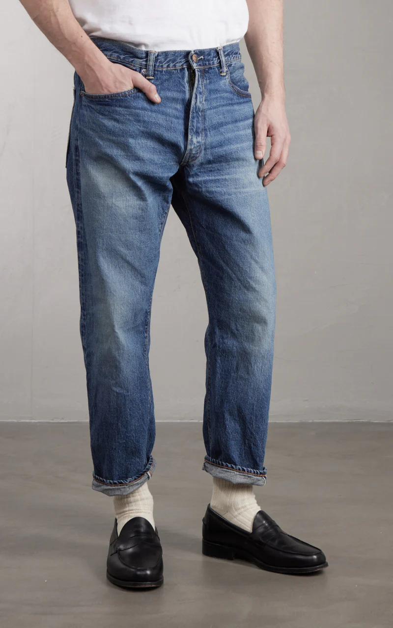 Warehouse & Co. Lot 1105 2nd Hand Jeans Used Wash Medium - Image 4