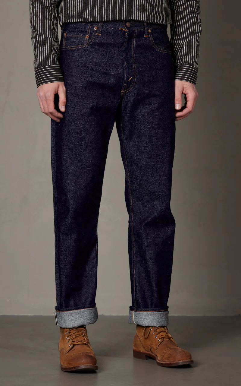 Warehouse & Co. Lot 1105 Late 1970s Model Jeans Indigo - Image 4