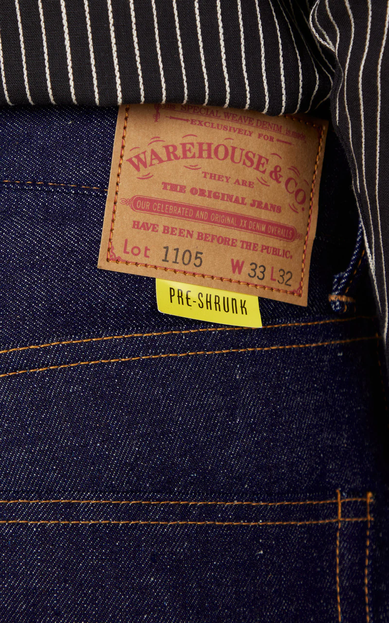 Warehouse & Co. Lot 1105 Late 1970s Model Jeans Indigo - Image 7