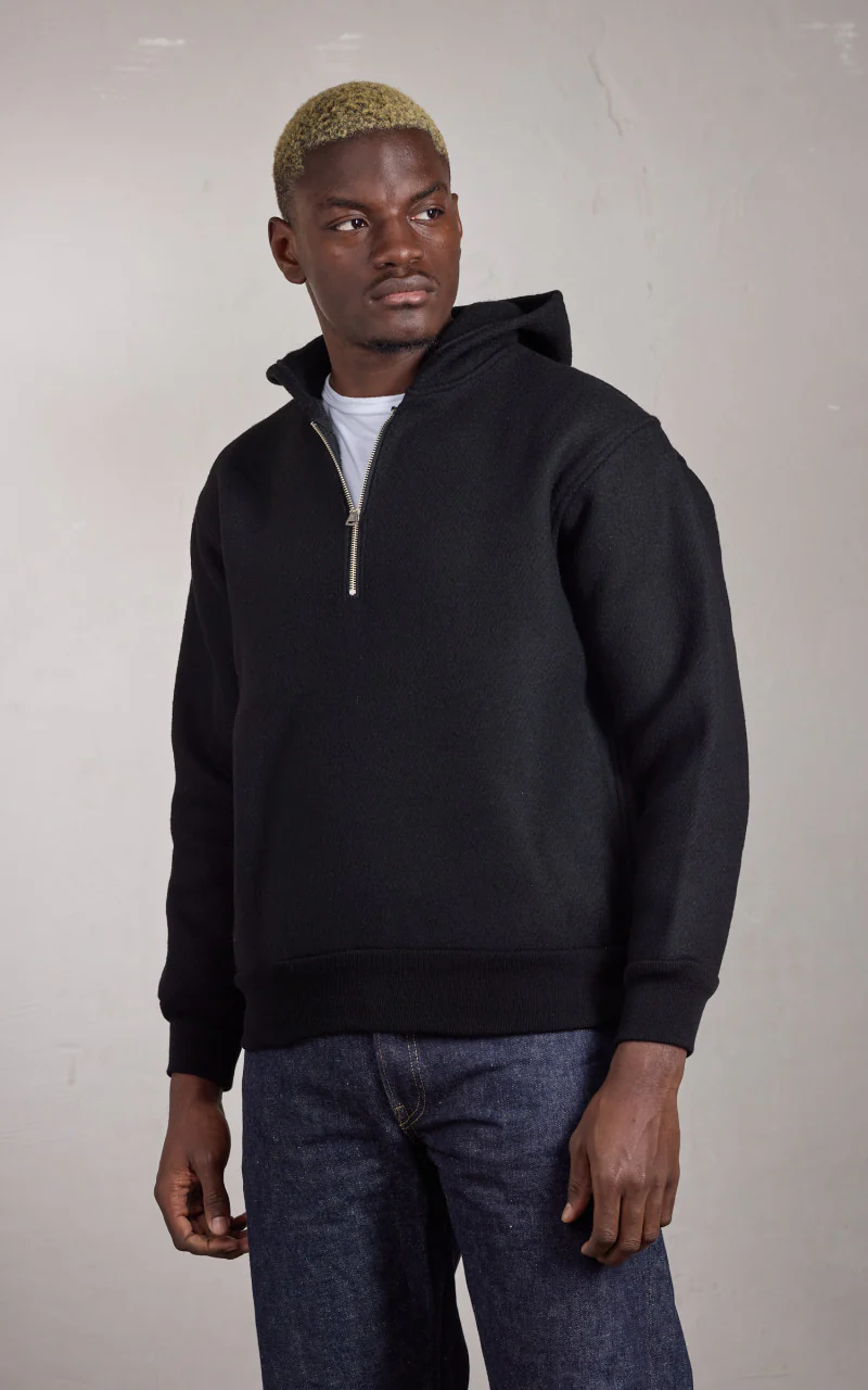Warehouse & Co. Lot 2209 West Point Warm Up Cadet Coat Black - Image 2