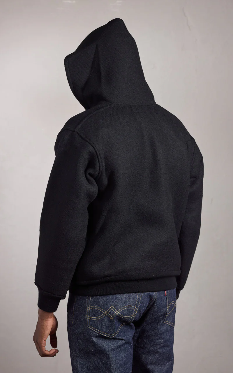 Warehouse & Co. Lot 2209 West Point Warm Up Cadet Coat Black - Image 3