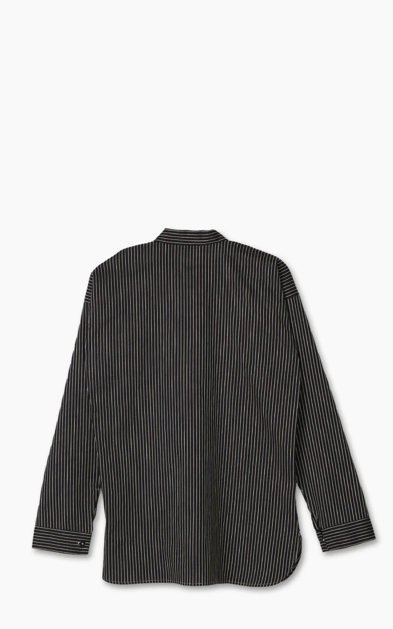 Warehouse & Co. Lot 3045 Striped Pullover Shirt Black - Image 6