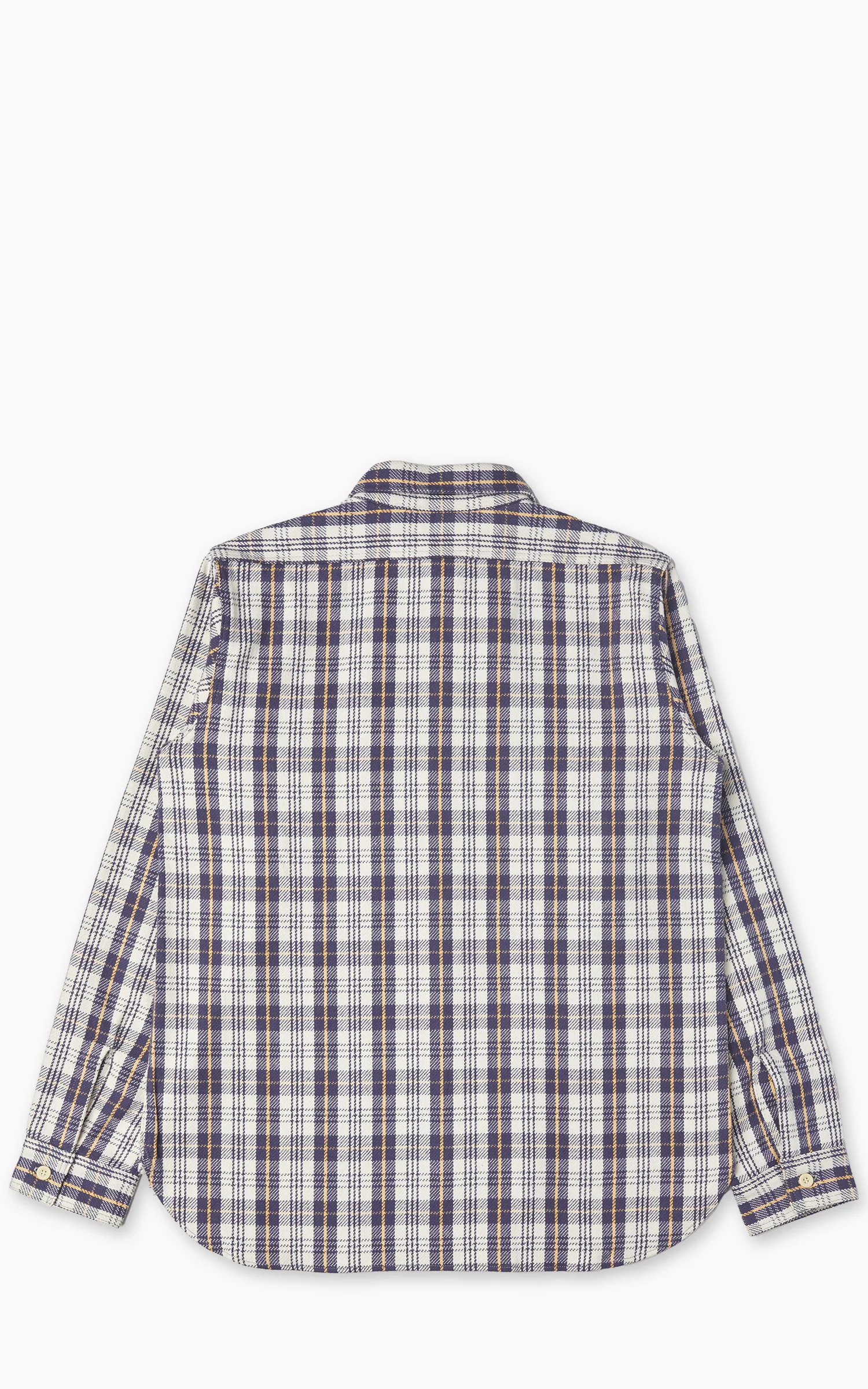 Warehouse & Co. Lot 3104 Flannel Shirt Navy - Image 3