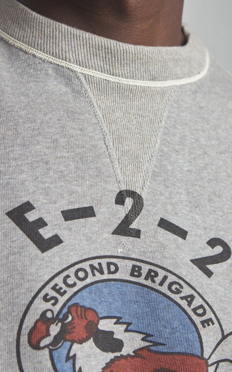 Warehouse & Co. Lot 401 Drive On Sweatshirt Heather Grey - Image 3