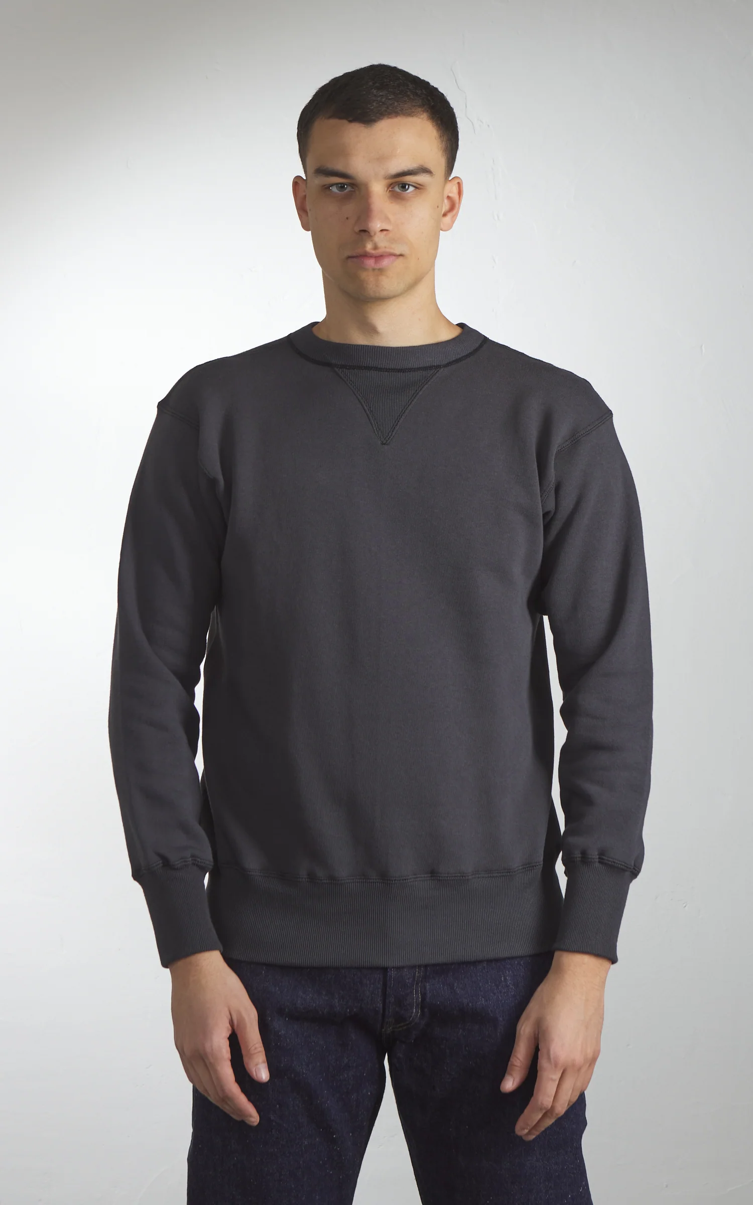 Warehouse & Co. Lot 403 Plain Sweatshirt Sumikoro - Image 2