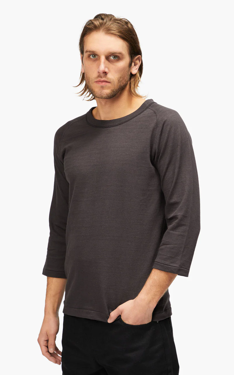 Warehouse & Co. Lot 4049 Three Quarter Freedom T-Shirt Black - Image 4