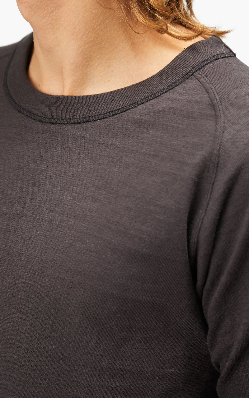 Warehouse & Co. Lot 4049 Three Quarter Freedom T-Shirt Black - Image 7