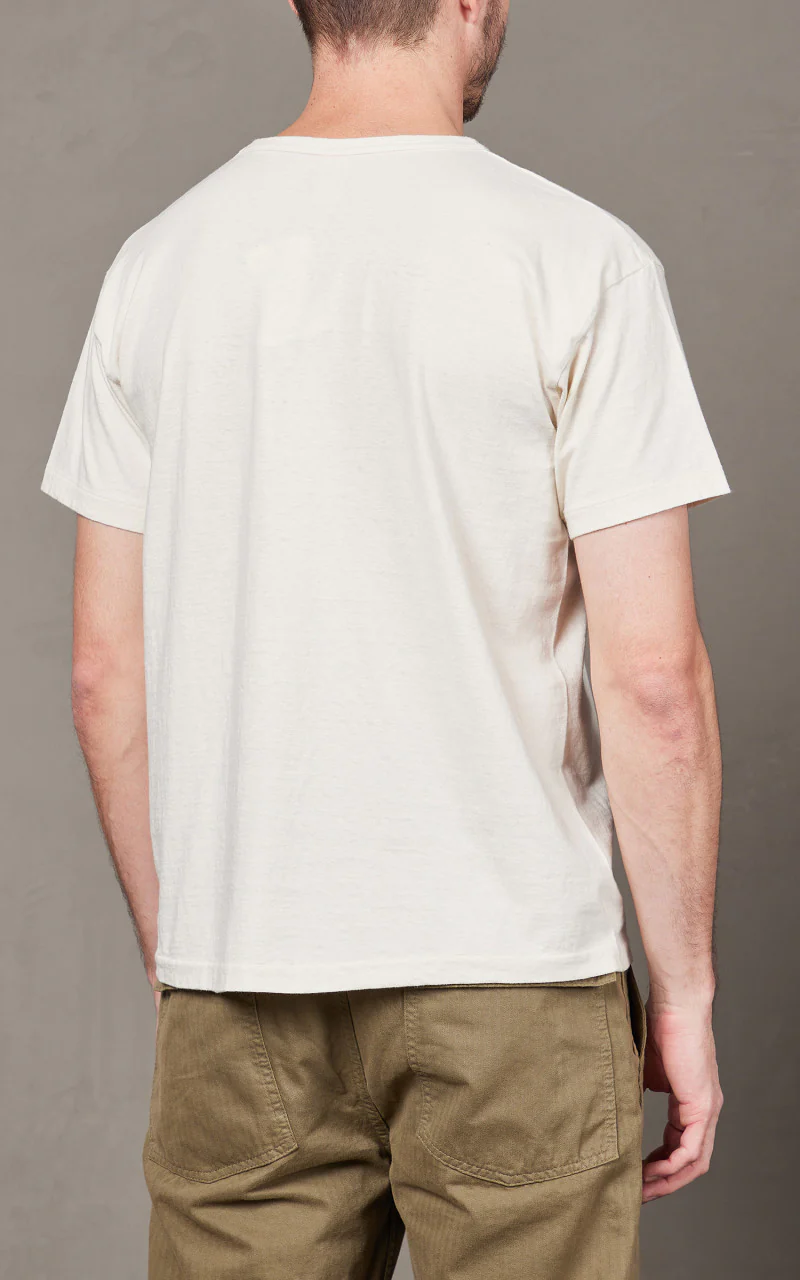 Warehouse & Co. Lot 4064 Central T-Shirt Cream - Image 6