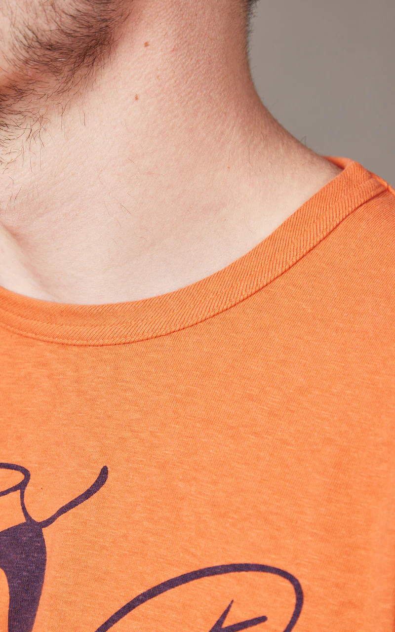 Warehouse & Co. Lot 4064 Central T-Shirt Orange - Image 5