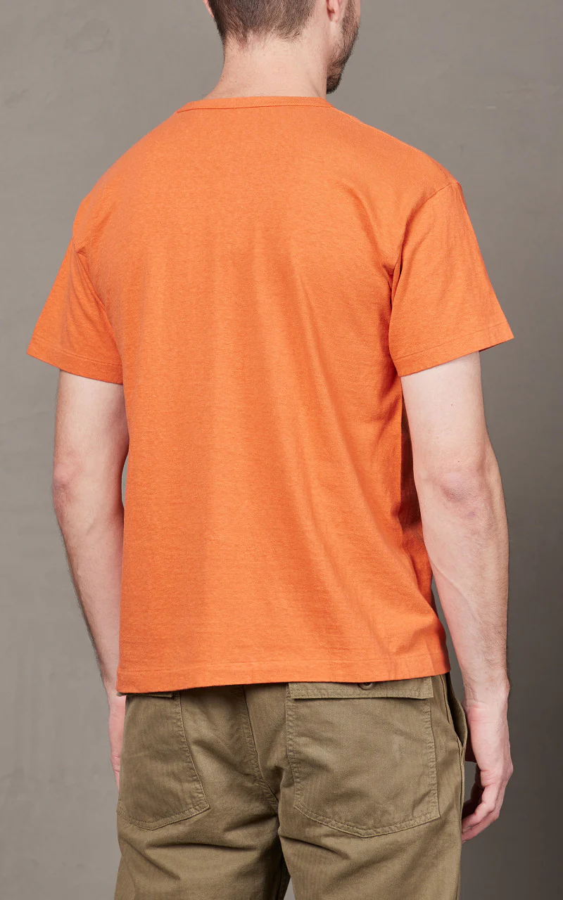 Warehouse & Co. Lot 4064 Central T-Shirt Orange - Image 6