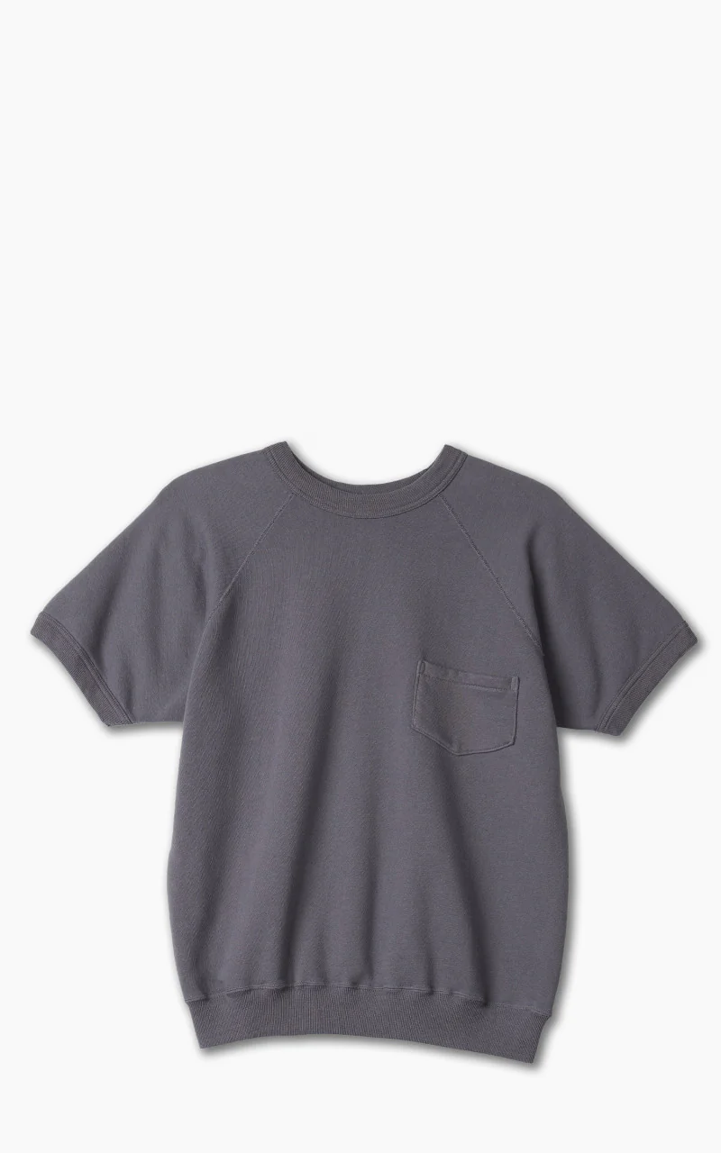 Warehouse & Co. Lot 4085 Short Sleeve Pocket Sweatshirt Navy