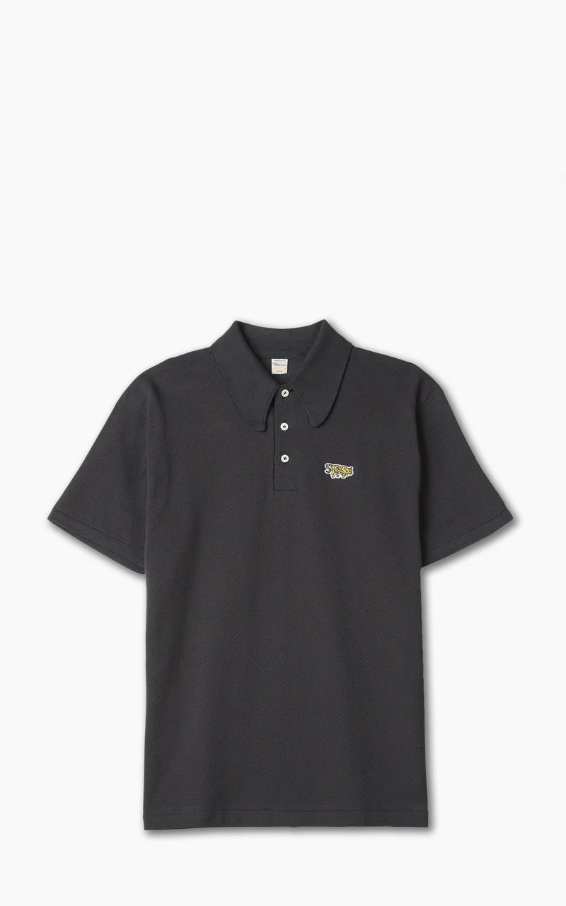 Warehouse & Co. Lot 4090 Pique Polo Shirt Jaguar Black