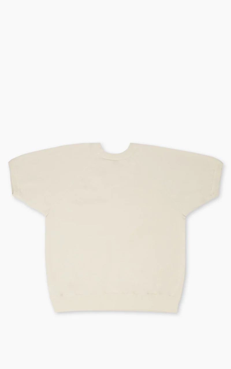 Warehouse & Co. Lot 4105 Short Sleeve Pocket Sweatshirt Cream - Image 4