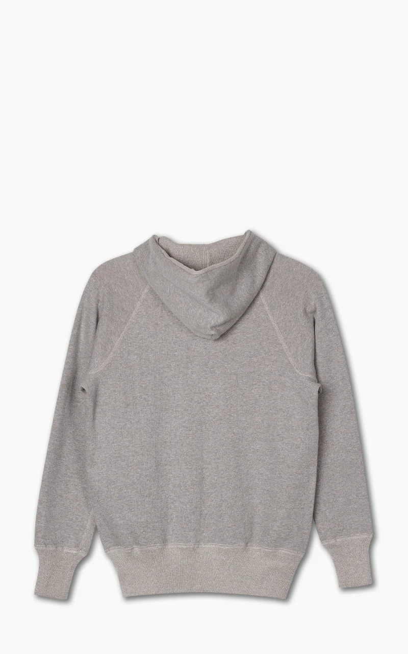 Warehouse & Co. Lot 451 Raglan Freedom Full Zip Hoodie Heather Grey - Image 6