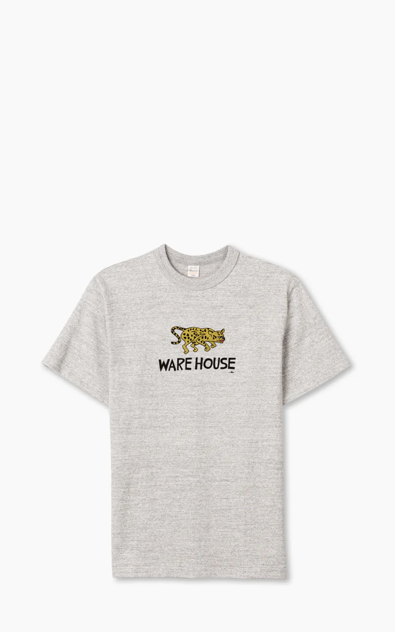 Warehouse & Co. Lot 4601 Jaguar T-Shirt Heather Grey