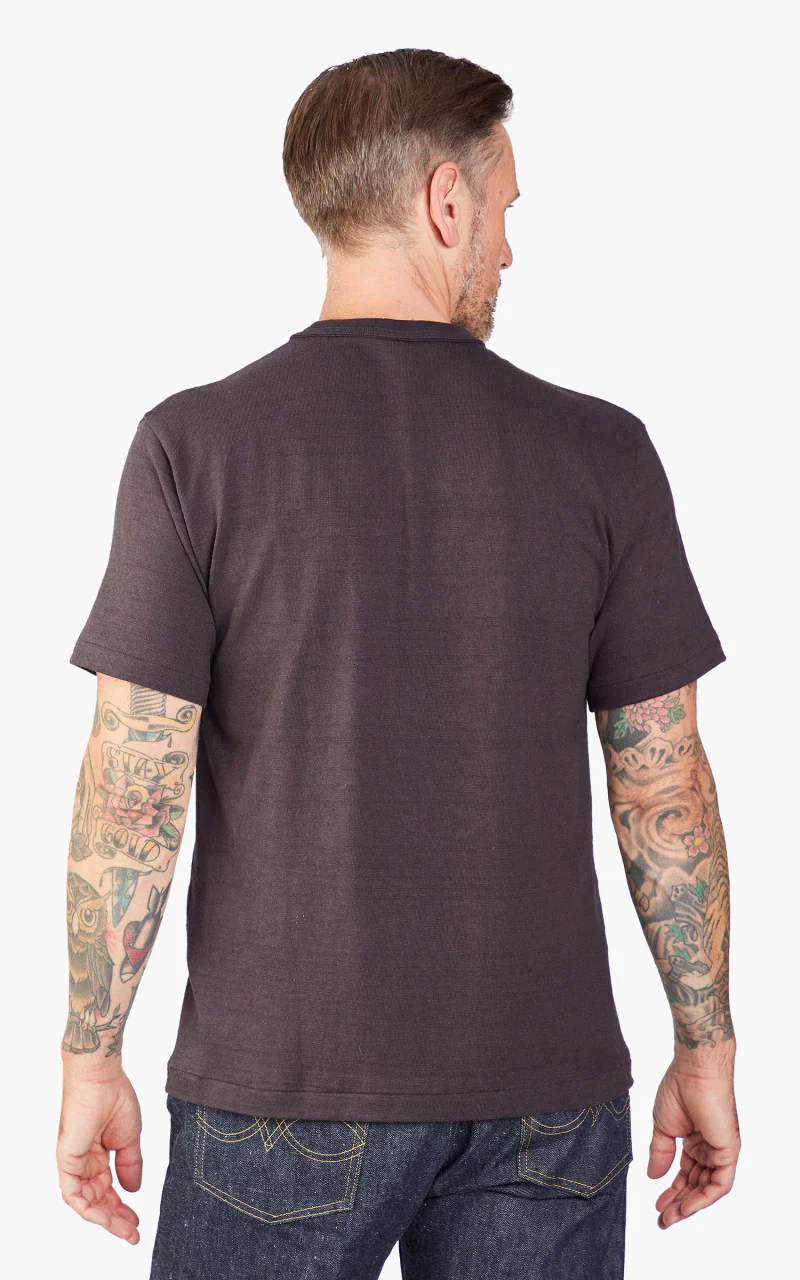 Warehouse & Co. Lot 4601 Plain T-Shirt Sumi Black - Image 5