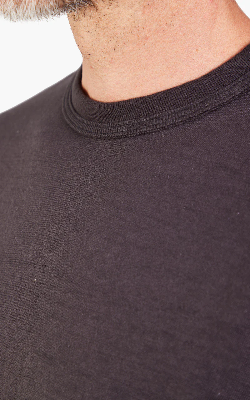 Warehouse & Co. Lot 4601 Plain T-Shirt Sumi Black - Image 6