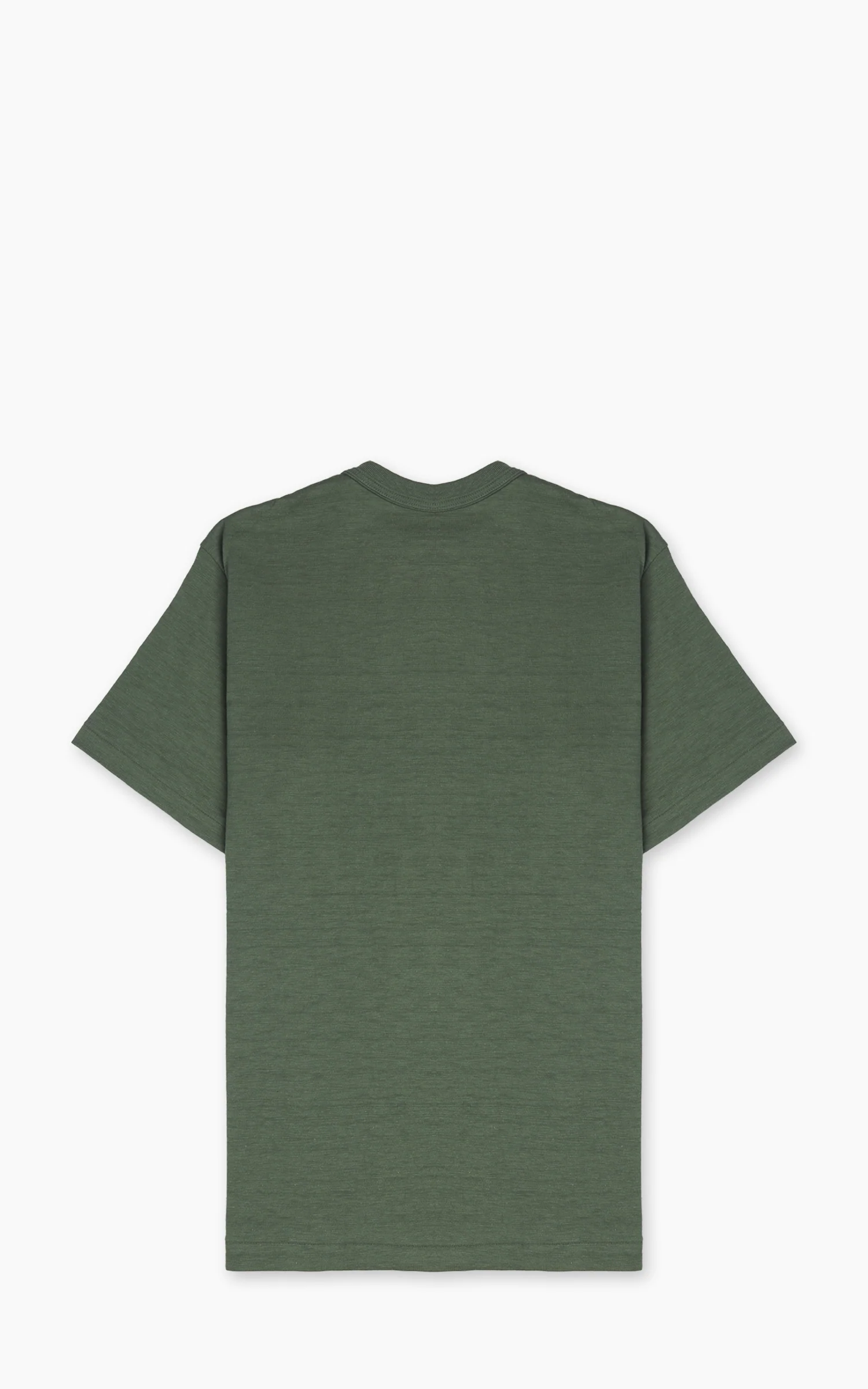 Warehouse & Co. Lot 4601 Plain T-Shirt Green - Image 3