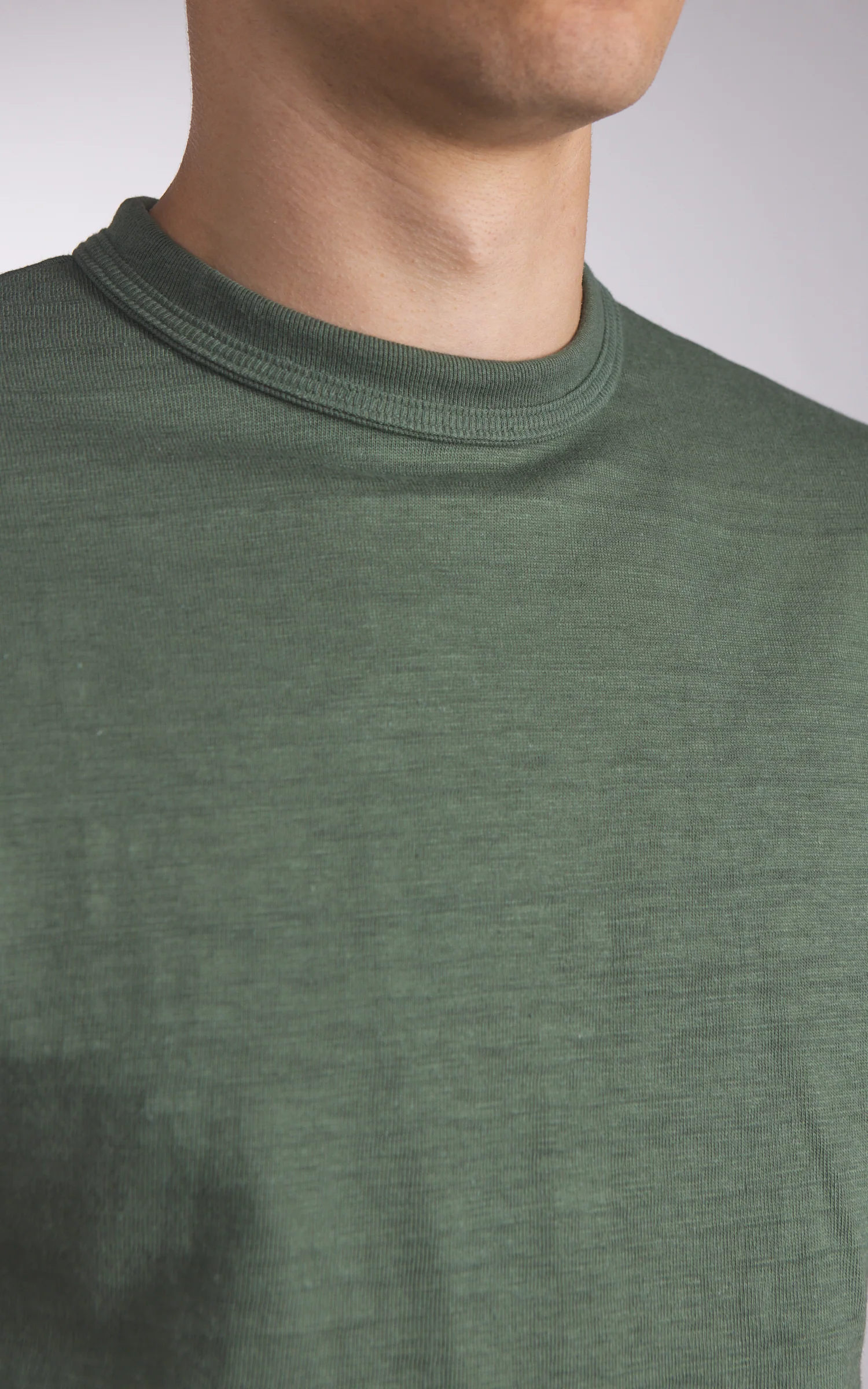 Warehouse & Co. Lot 4601 Plain T-Shirt Green - Image 4