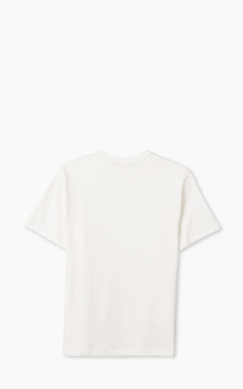 Warehouse & Co. Lot 4601 Plain T-Shirt Offwhite - Image 3