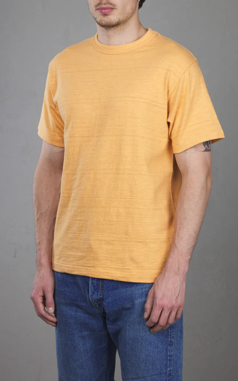 Warehouse & Co. Lot 4601 Plain T-Shirt Orange - Image 4