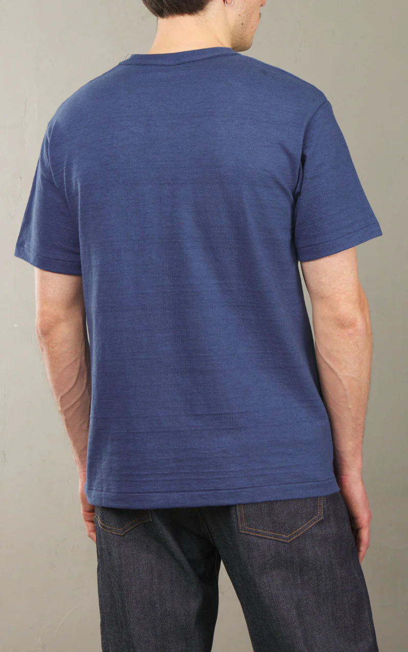 Warehouse & Co. Lot 4601 Pocket T-Shirt Faded Blue - Image 7