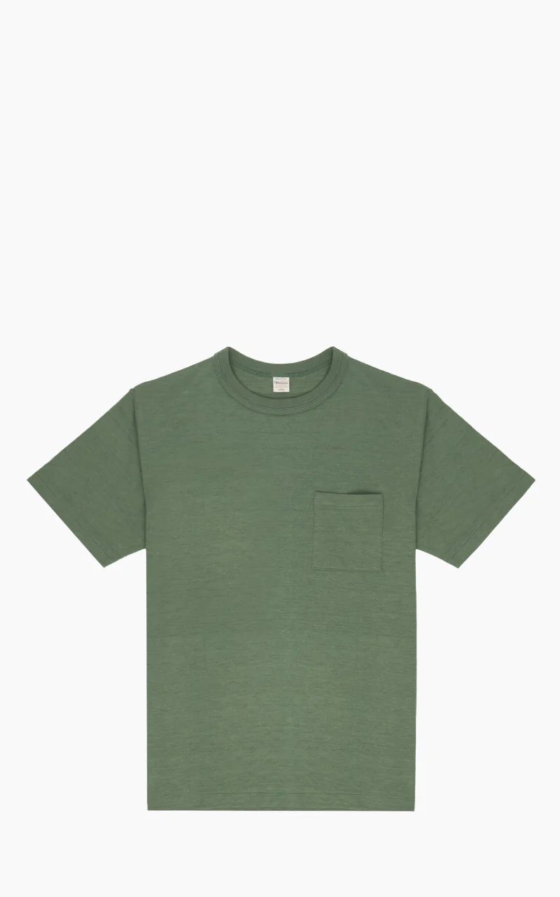 Warehouse & Co. Lot 4601P Pocket T-Shirt MC Green
