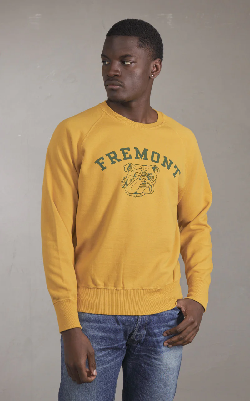 Warehouse & Co. Lot 461 Fremont Sweatshirt Mustard - Image 2