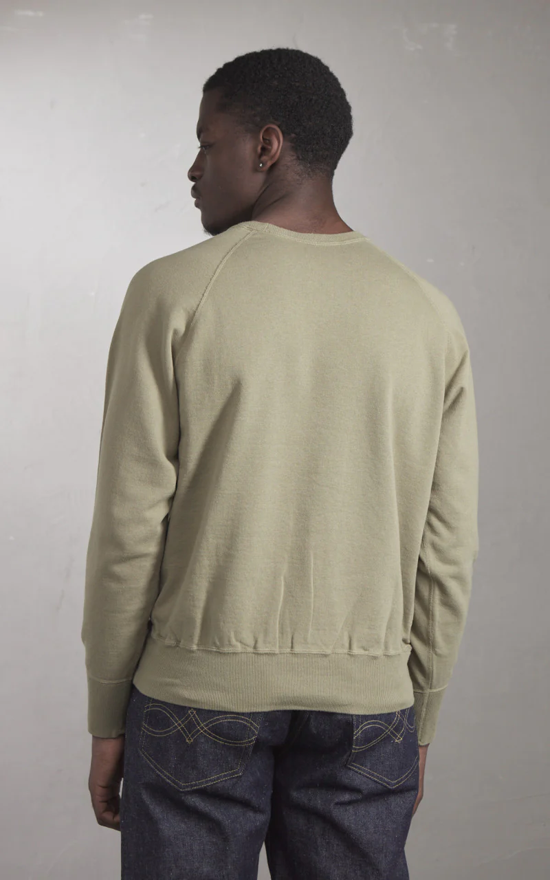Warehouse & Co. Lot 461 Plain Sweatshirt Green - Image 5