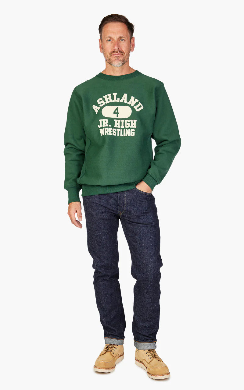 Warehouse & Co. Lot 483 Ashland Sweatshirt Green - Image 2