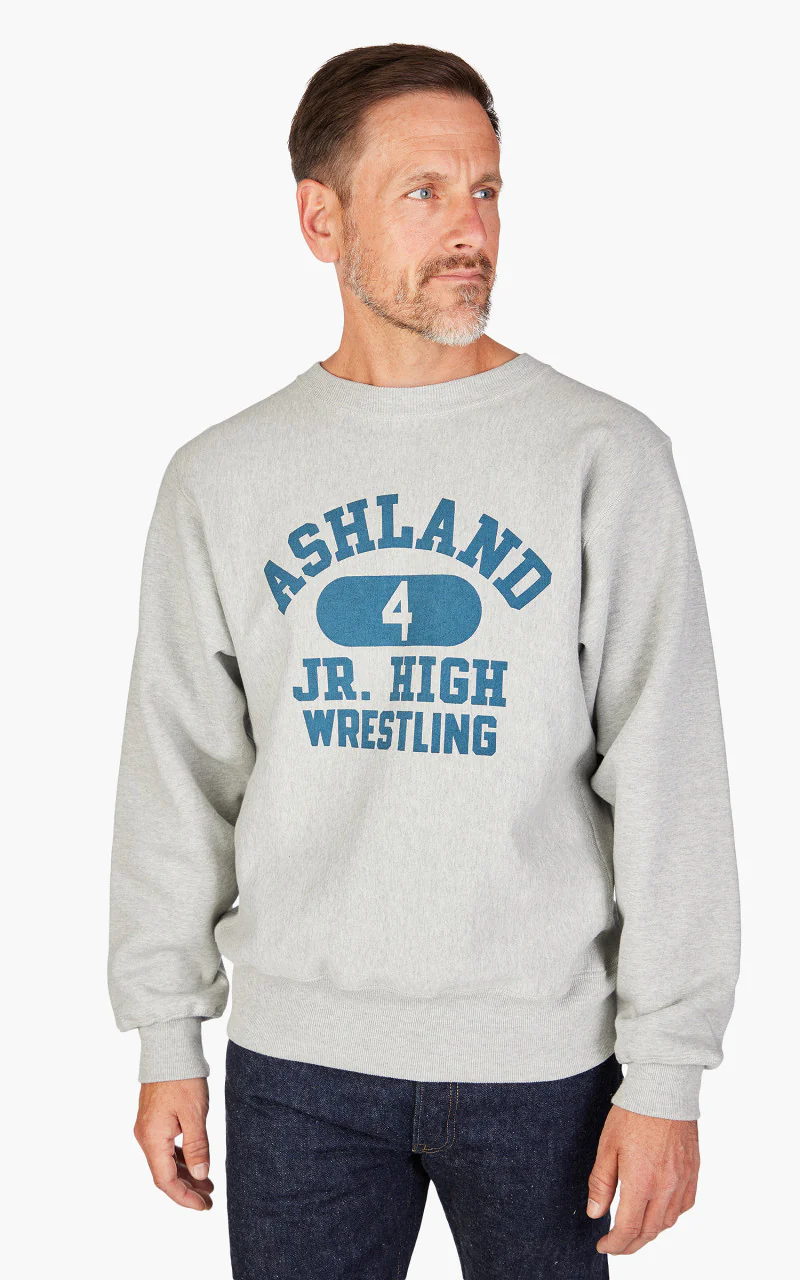 Warehouse & Co. Lot 483 Ashland Sweatshirt Heather Grey - Image 4