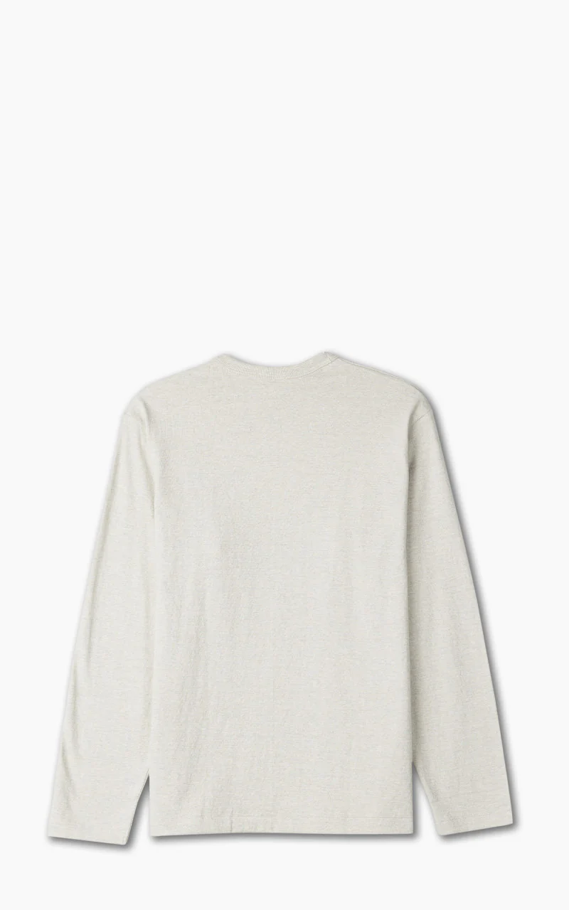 Warehouse & Co. Lot 5906 Long Sleeve T-Shirt Oatmeal - Image 3