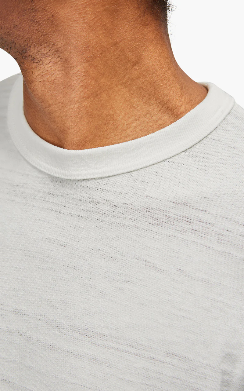 Warehouse & Co. Lot 5906 Long Sleeve T-Shirt Off White - Image 7