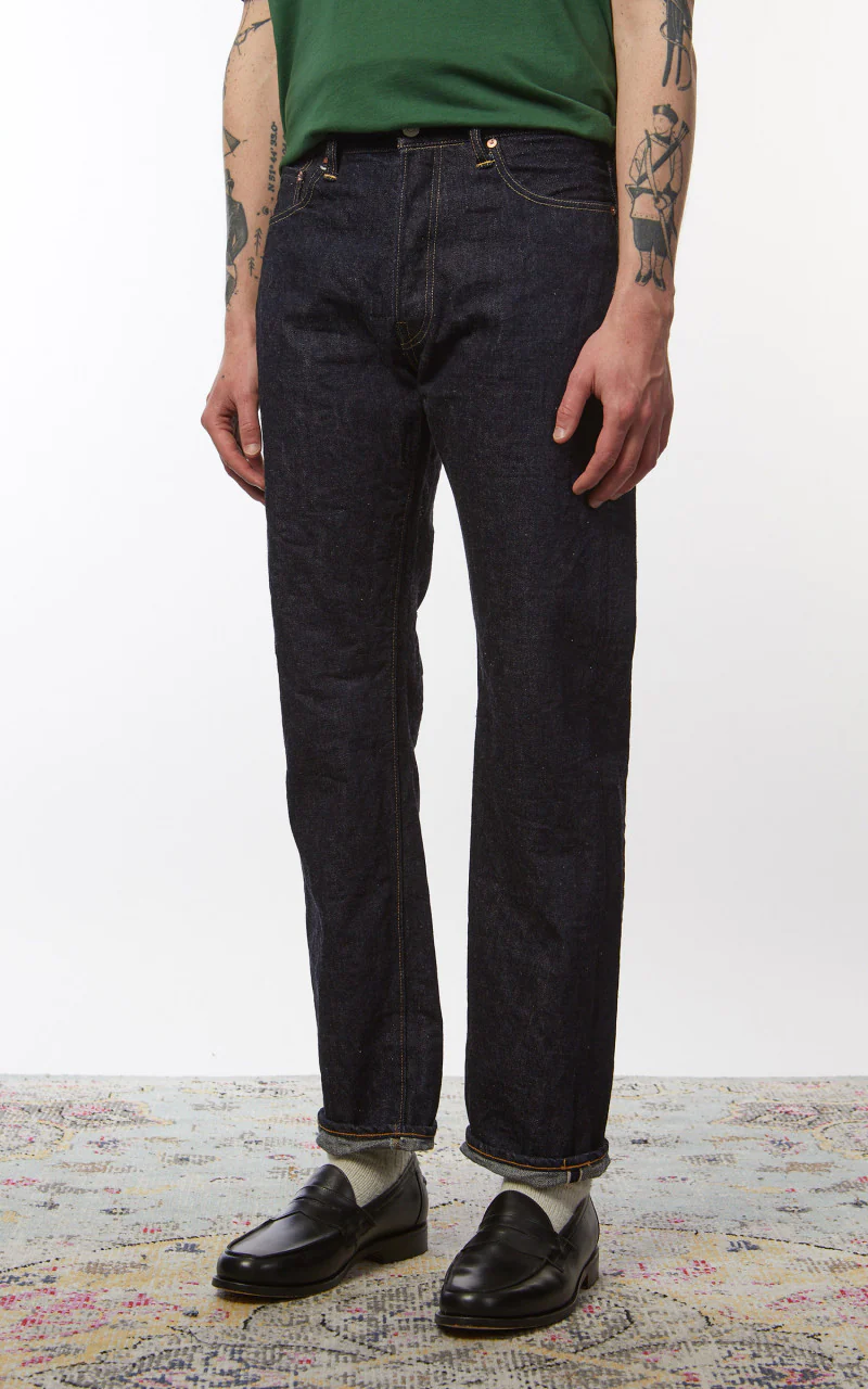 Warehouse & Co. Lot 800XX Selvedge Jeans One Wash Indigo - Image 4
