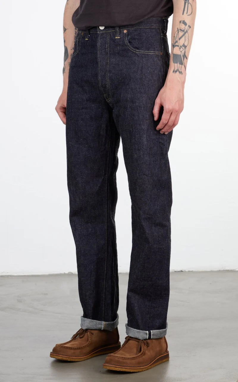Warehouse & Co. Lot S1003XX 1944 Model Jeans Duck Digger Indigo 14oz - Image 3