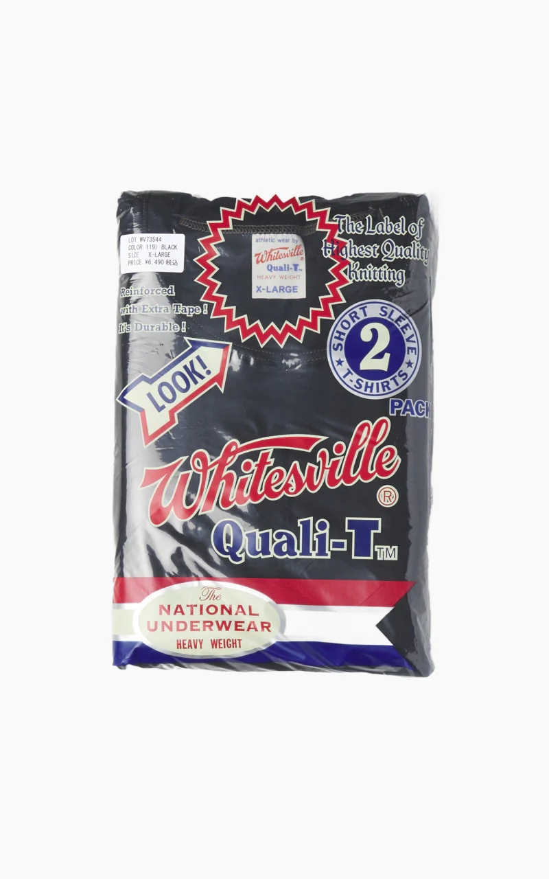 Whitesville Lot No. WV73544 2-Pack T-Shirt Black - Image 2