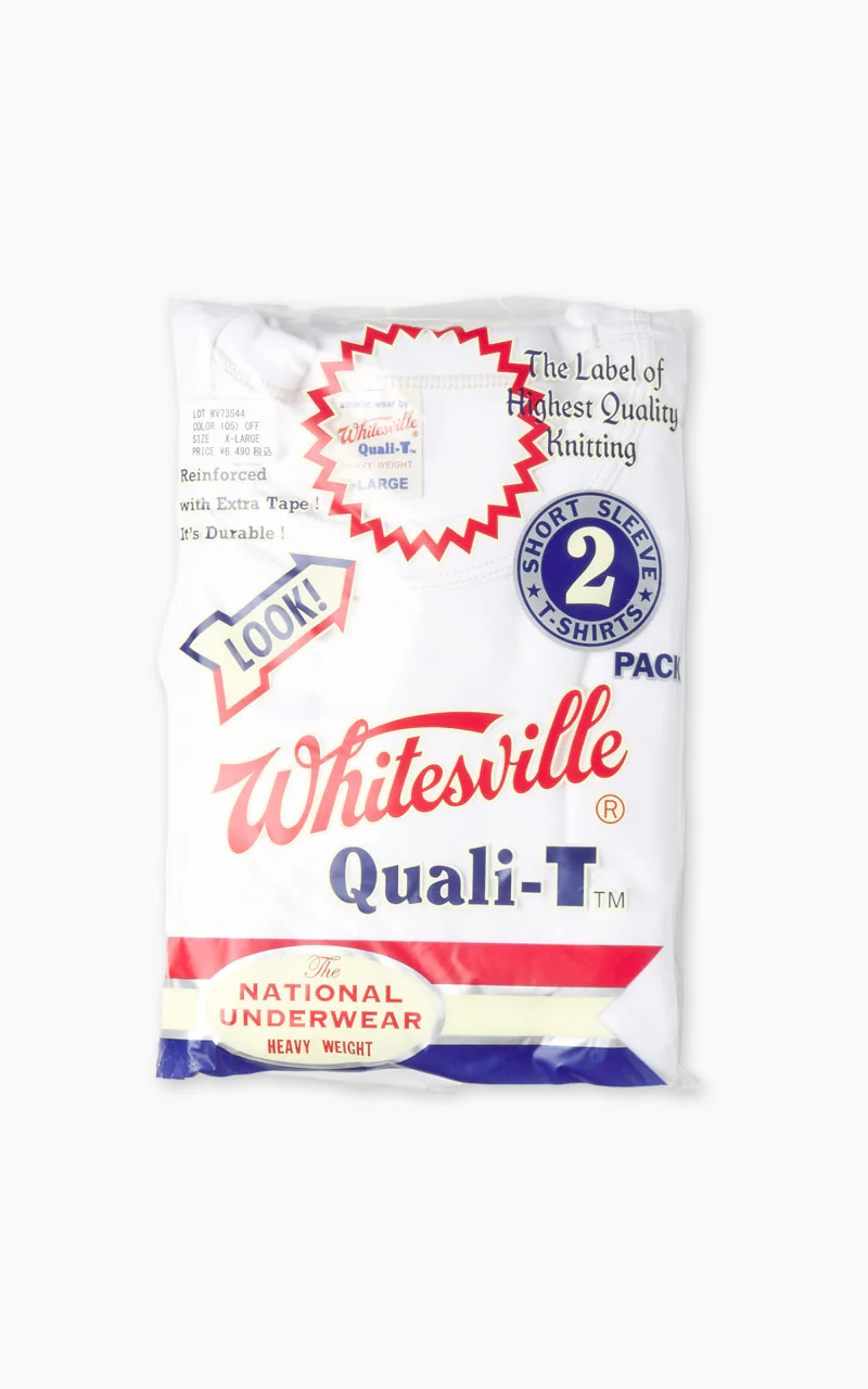 Whitesville Lot No. WV73544 2-Pack T-Shirt White - Image 2