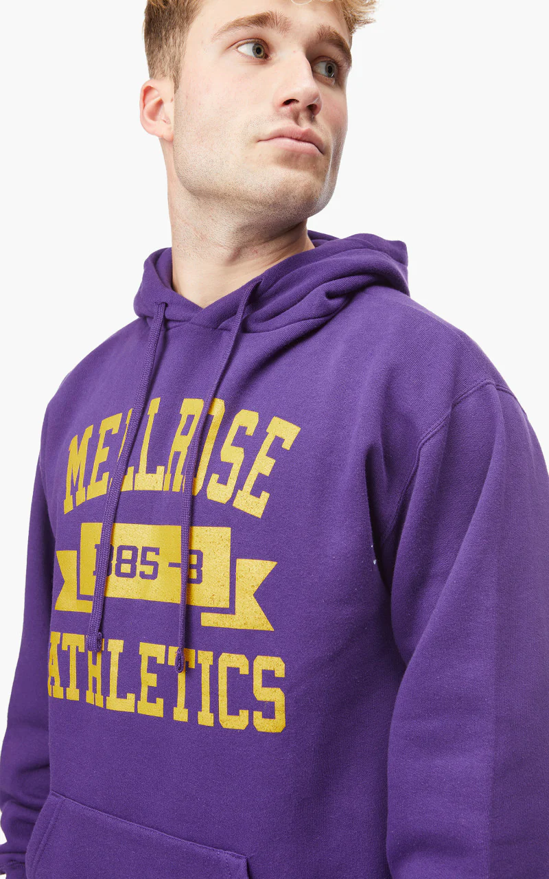 Wild Donkey FC Mellrose Hooded Sweatshirt Purple - Image 2