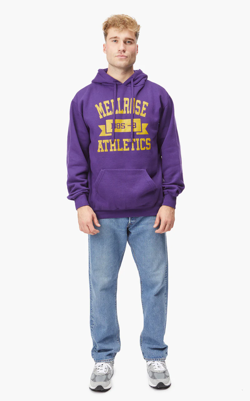 Wild Donkey FC Mellrose Hooded Sweatshirt Purple - Image 4