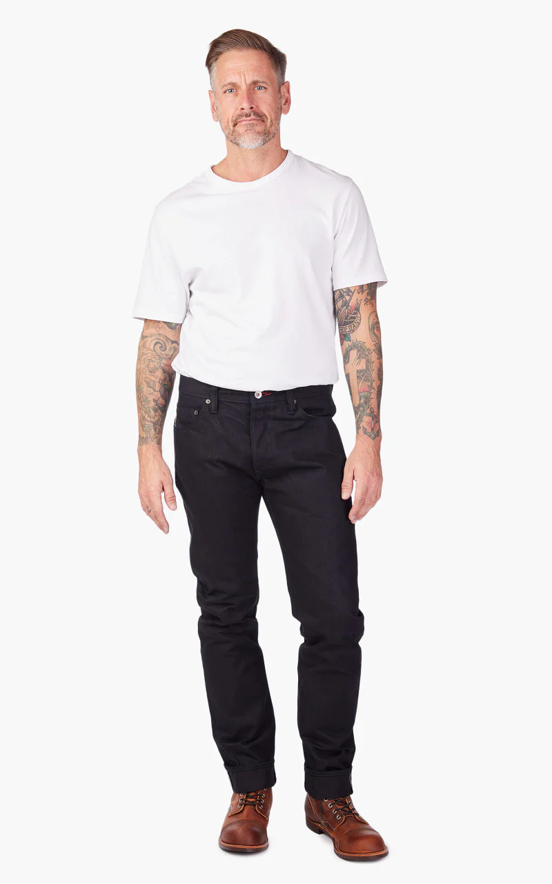 Wingman Denim Cartenz Jeans Selvedge Indigo x Black 16oz - Image 2