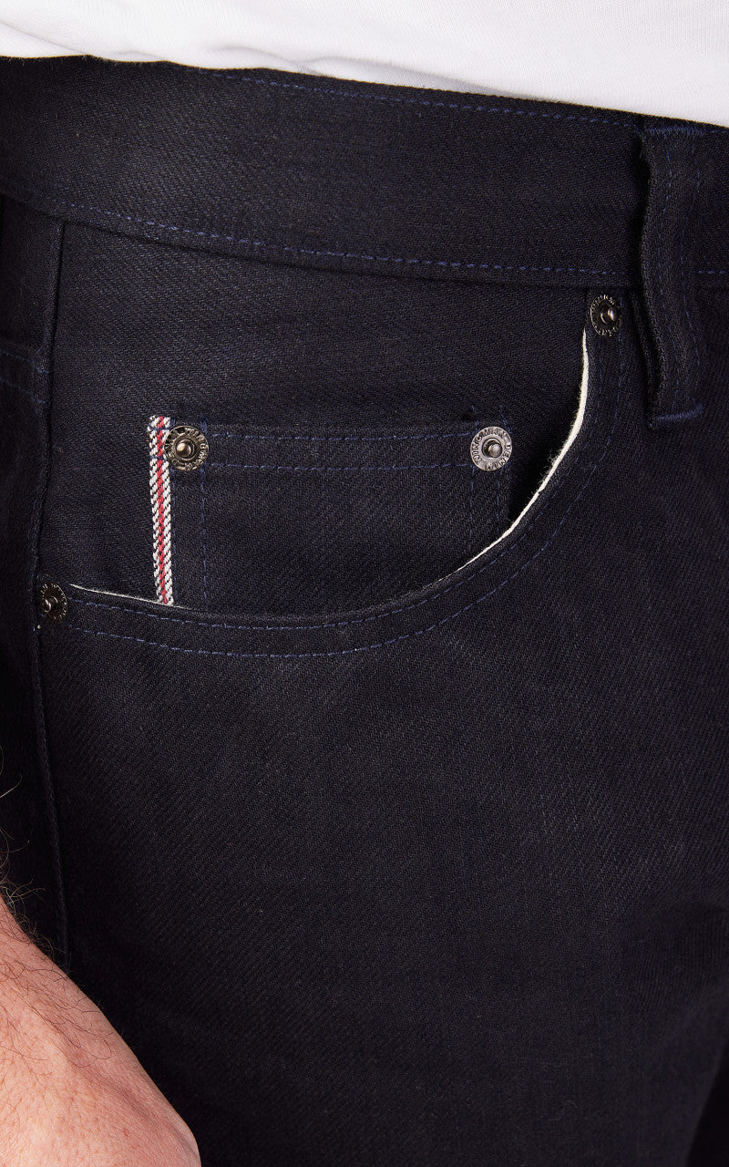 Wingman Denim Cartenz Jeans Selvedge Indigo x Black 16oz - Image 6
