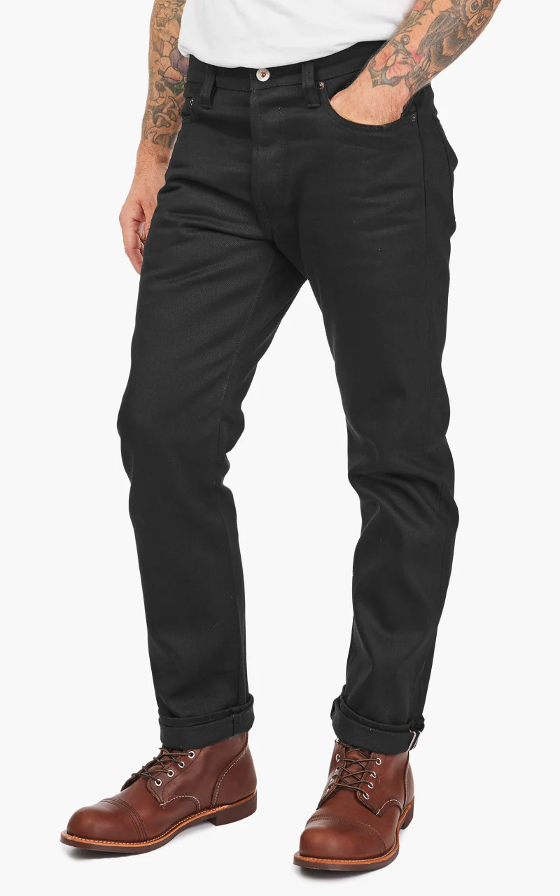 Wingman Denim Kuroda Jeans Selvedge Black 14oz - Image 4