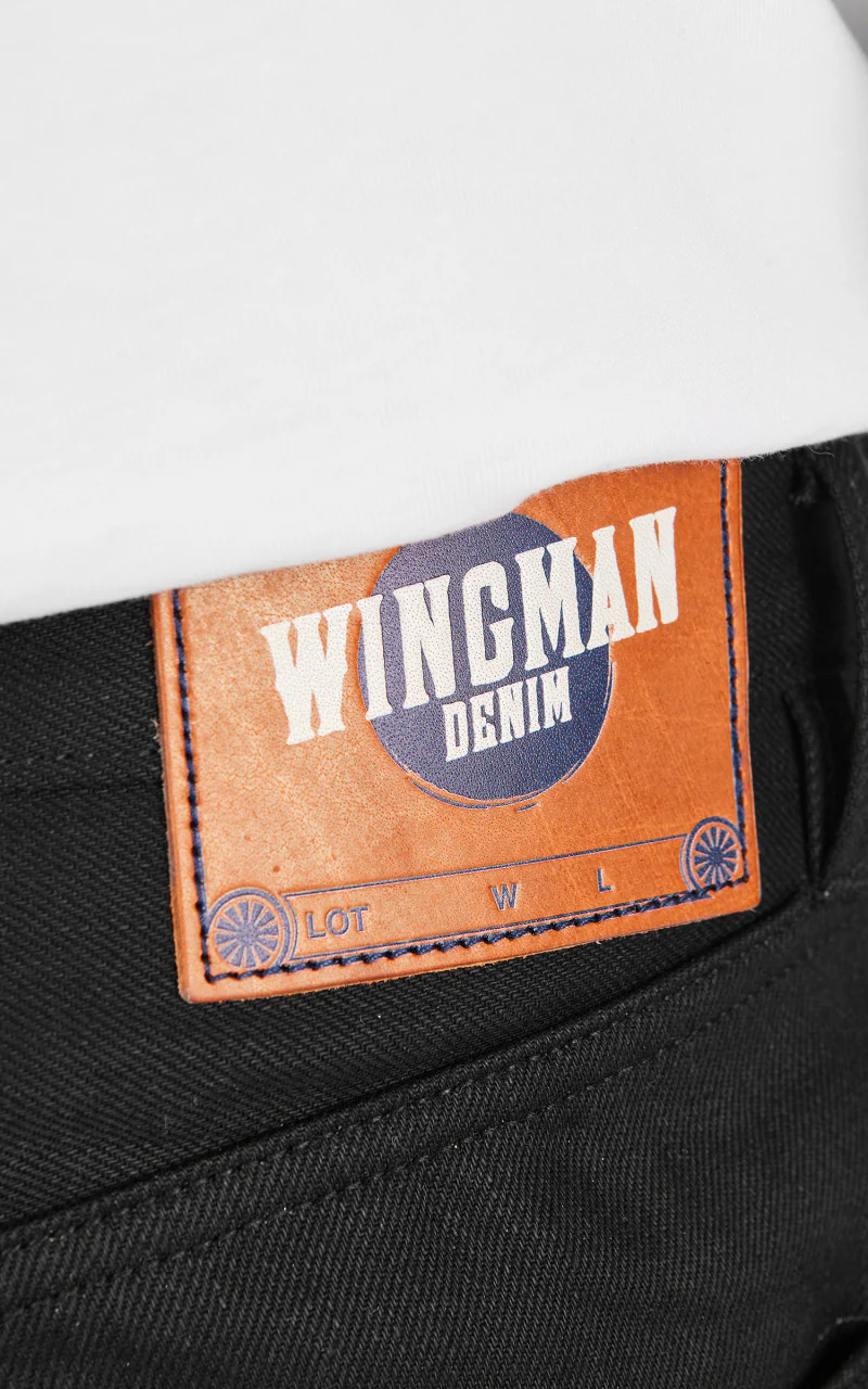 Wingman Denim Kuroda Jeans Selvedge Black 14oz - Image 5
