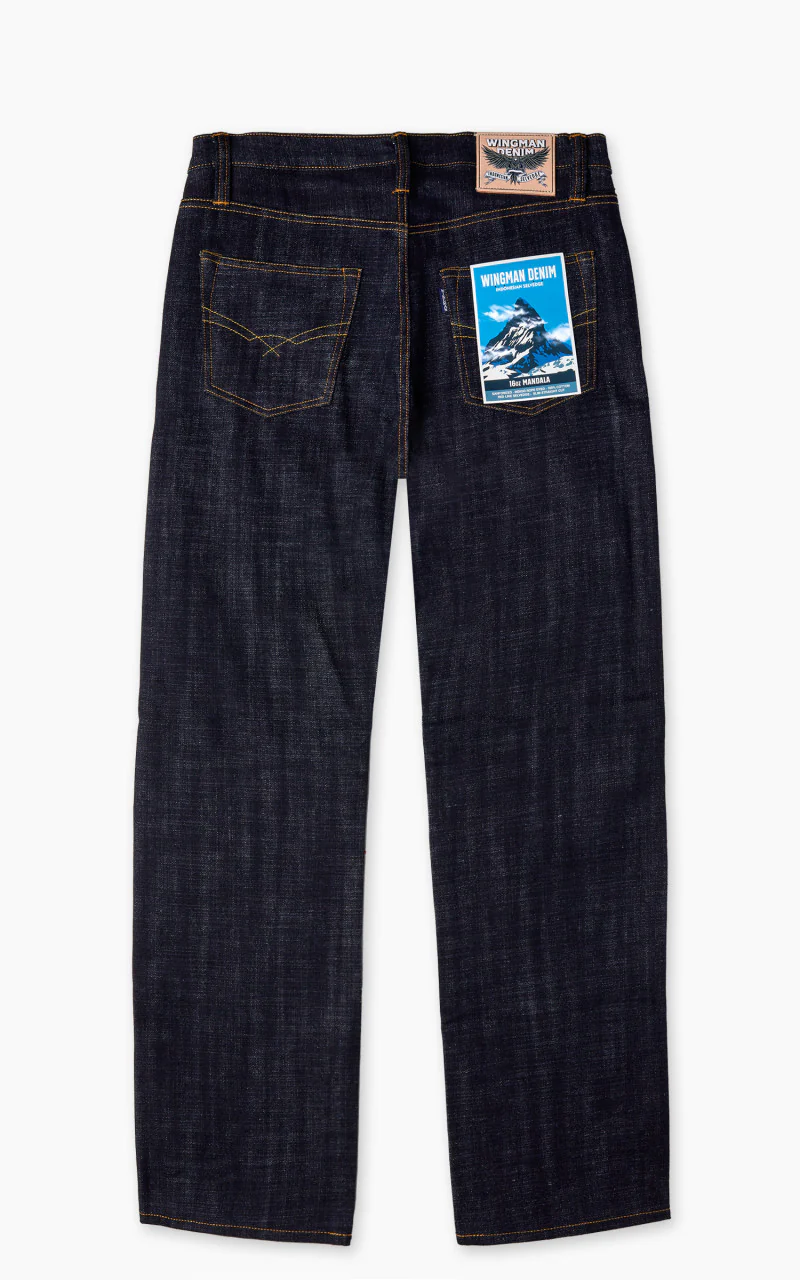 Wingman Denim Mandala Jeans Selvedge Indigo 16oz