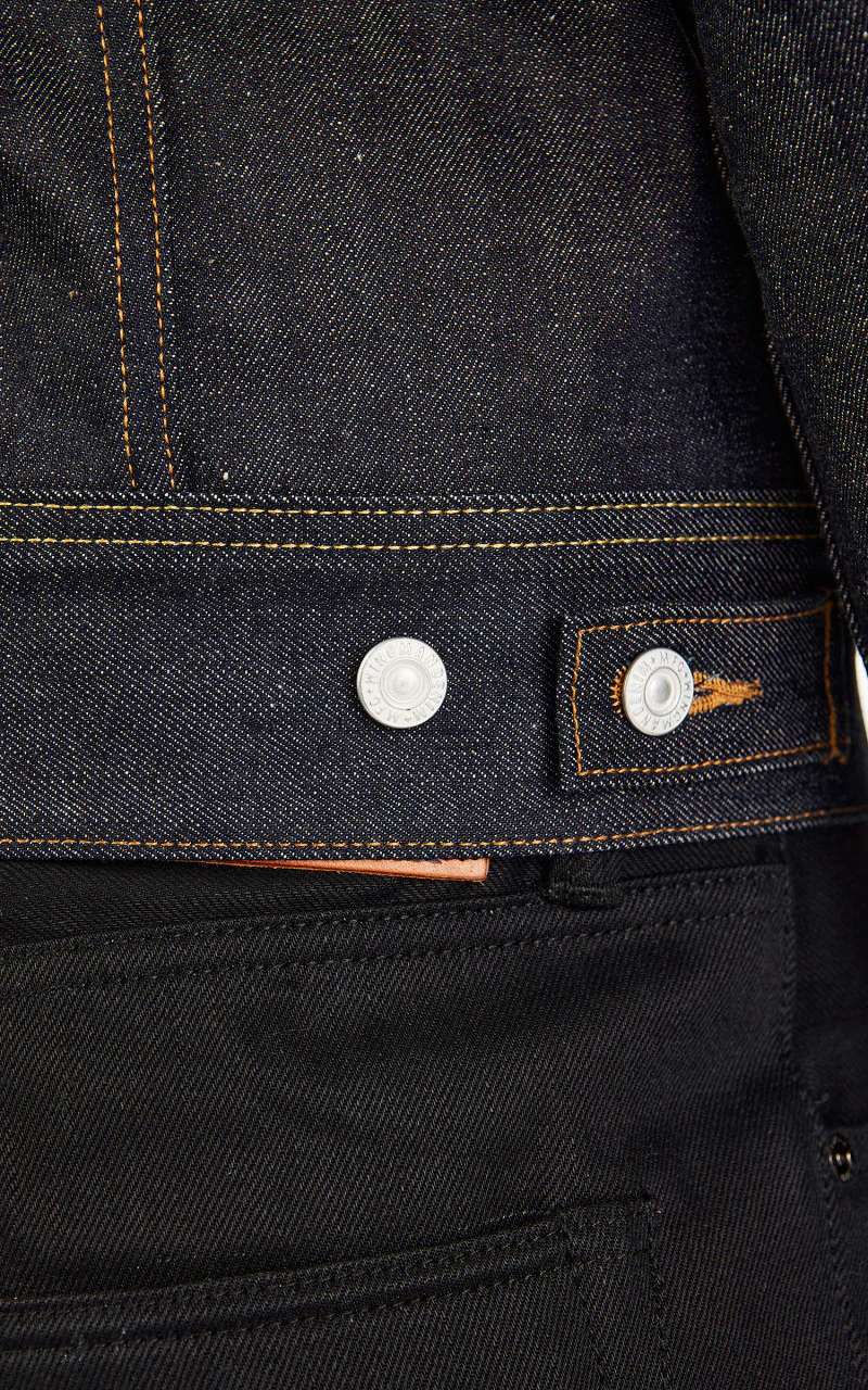 Wingman Denim Rider Jacket Selvedge Indigo 14oz - Image 8