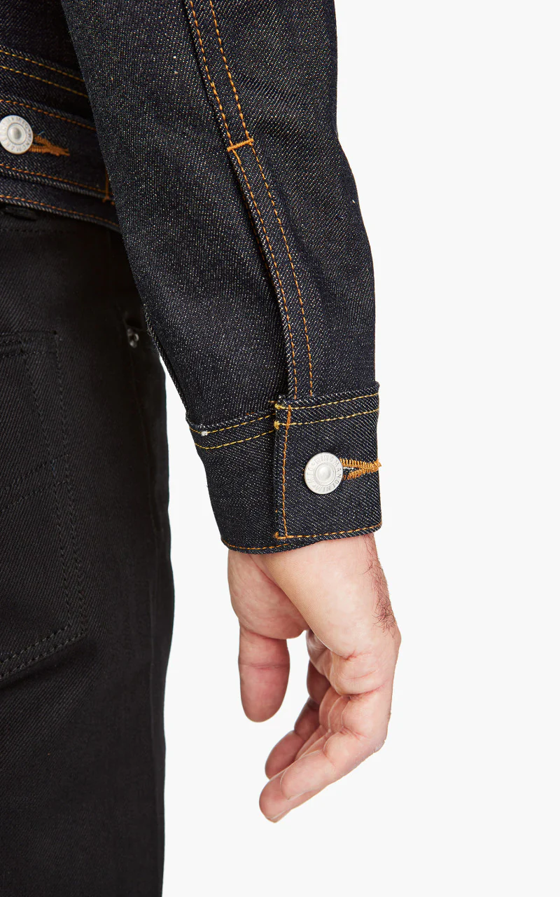 Wingman Denim Rider Jacket Selvedge Indigo 14oz - Image 9