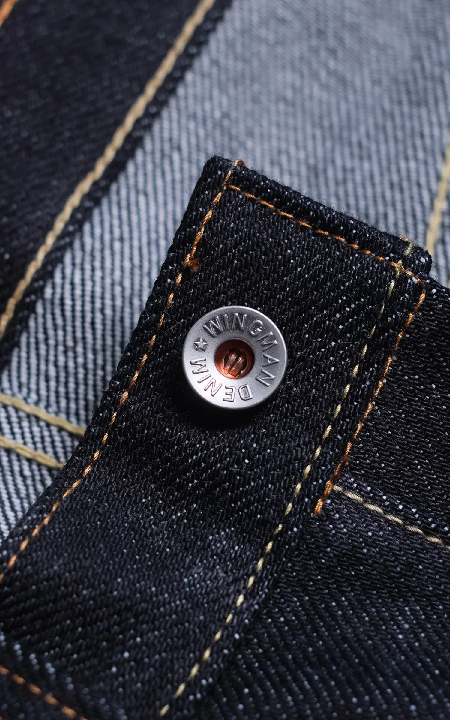 Wingman Denim Sherman Jeans Indigo 23oz - Image 12