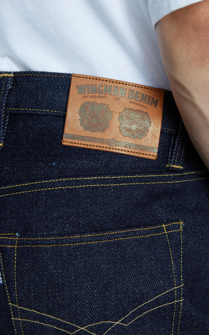 Wingman Denim Yataro Jeans Selvedge Indigo 22oz - Image 7