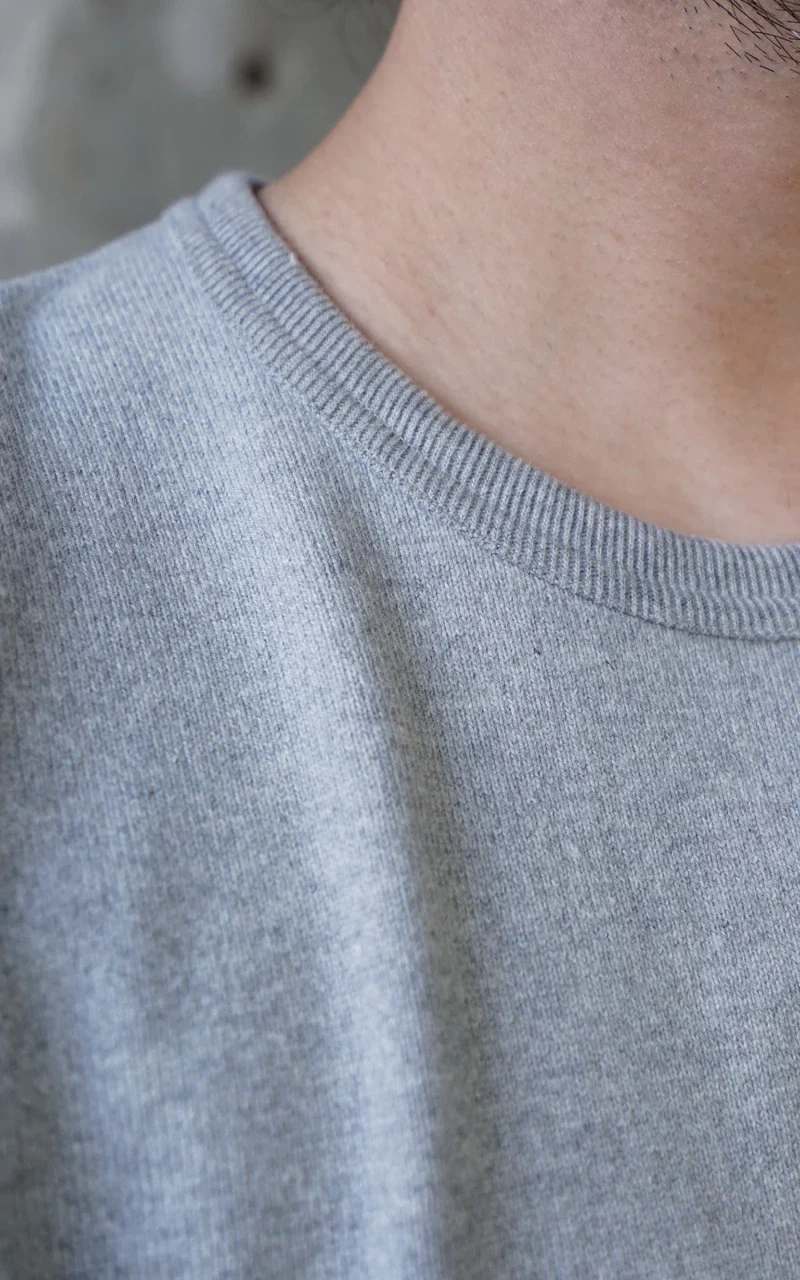 Wonder Looper Double Heavyweight T-Shirt Heather Grey - Image 5
